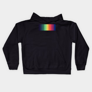 Rainbow Stripe Kids Hoodie